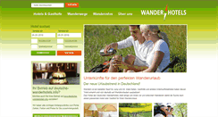 Desktop Screenshot of deutsche-wanderhotels.info